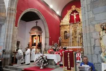 Ceremonia de Bajada del Santo Cristo de Telde (Reportaje de Antonio Alí y Francisco Javier Santana)